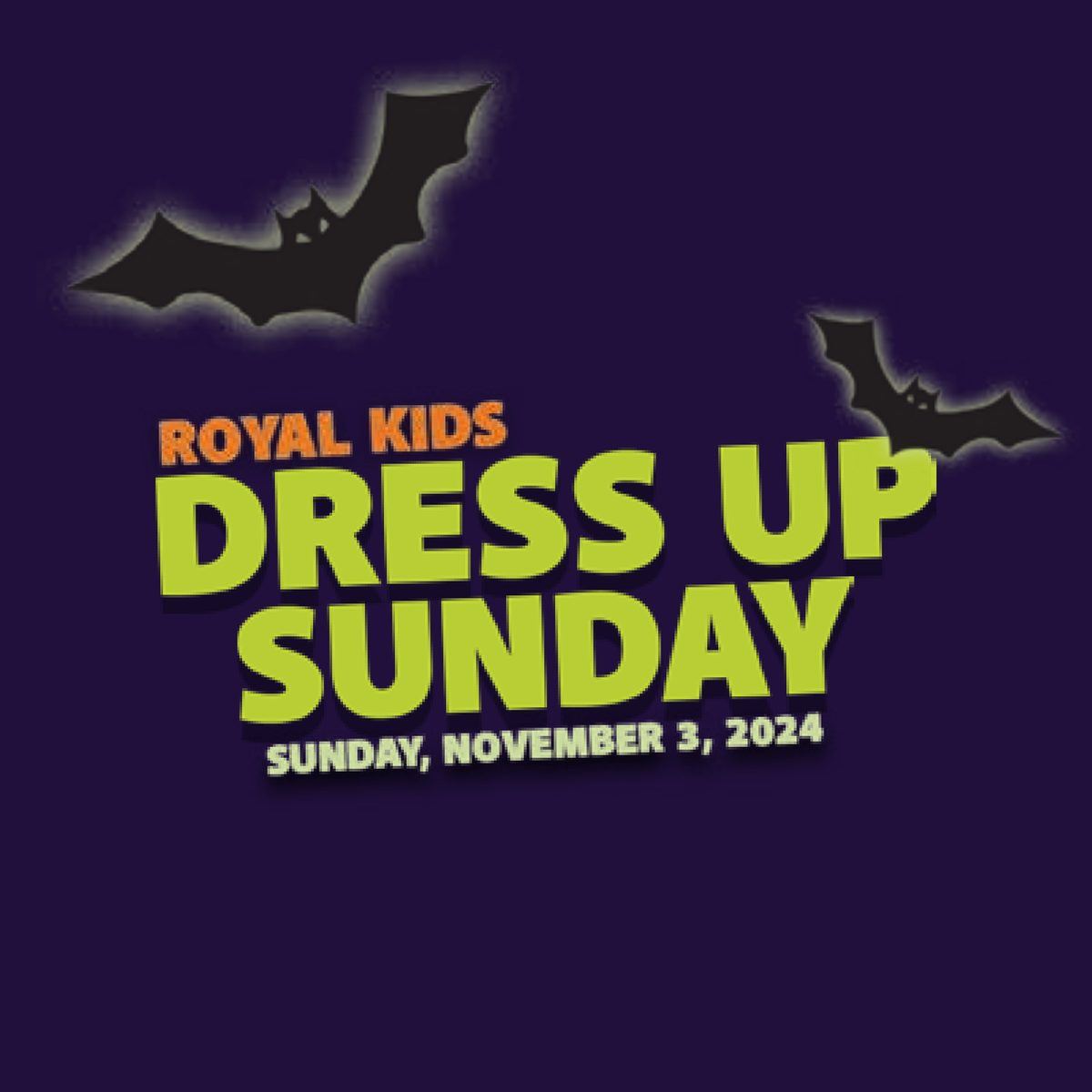 Dress Up Sunday card front